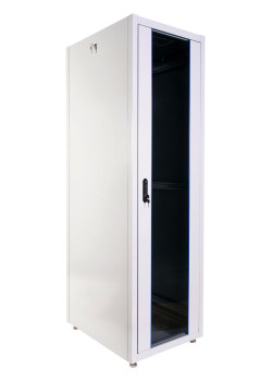 Шкаф коммутационный ЦМО (ШТК-Э-42.6.8-13АА) напольный 42U 600x800мм пер.дв.стекл металл 2 бок.пан. 710кг серый 715мм 87кг 180град. 1987мм IP20