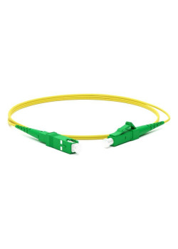 Патч-корд FC-S2-9-LC/AR-SC/AR-H-3M-LSZH-YL волоконно-оптический (шнур) SM 9/125 (OS2) LC/APC-SC/APC simplex LSZH 3м Hyperline 250700