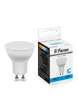 Лампа светодиодная Feron LB-960 MR16 GU10 13W 175-265V 6400K