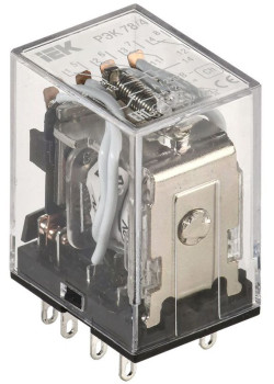 Реле РЭК 78-4 3А 12В DC IEK RRP20-4-03-012D