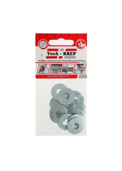 Шайба кузовная M8 цинк. DIN 9021 (уп.15шт) пакет Tech-Krep 103038