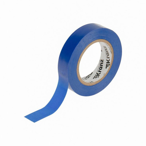 Изолента ПВХ 0.13х15мм 20м синяя (уп.10шт) Kranz KR-09-2605 Изолента ПВХ 0.13х15мм 20м синяя (уп.10шт) Kranz KR-09-2605