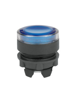 Головка кнопки OptiSignal D22 A5-PL-6 с подсветкой синяя пластик ZB5AW363