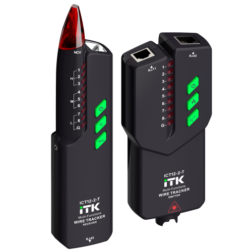 ITK Тестер для LAN-кабеля многофункциональный (RJ45 RJ11 VFL)