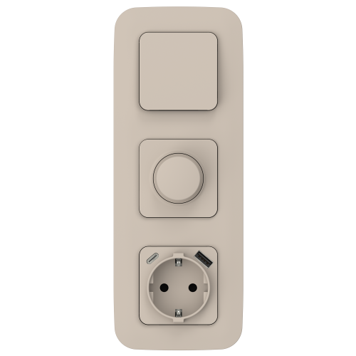 FLITE Розетка 1-местная с заземлением с защитными шторками 16А с USB A+C 20Вт безвинтовое крепление РСЮшс11-1-ФлЛ льняной IEK FLITE Розетка 1-местная с заземлением с защитными шторками 16А с USB A+C 20Вт безвинтовое крепление РСЮшс11-1-ФлЛ льняной IEK