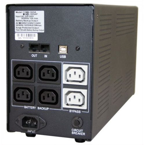 Источник бесперебойного питания (3 кабеля)/ Powercom IMP-1025AP