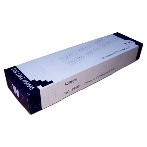 Патч-панель Lanmaster TWT-PP48UTP 19 Патч-панель Lanmaster TWT-PP48UTP 19