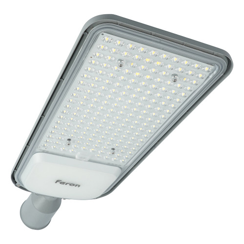 Светодиодный уличный консольный светильник Feron SP3050 150W 5000K 230V, серый Светодиодный уличный консольный светильник Feron SP3050 150W 5000K 230V, серый