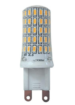 Лампа светодиодная PLED-G9 7Вт капсульная 4000К нейтр. бел. G9 400лм 220В JazzWay 1039095B