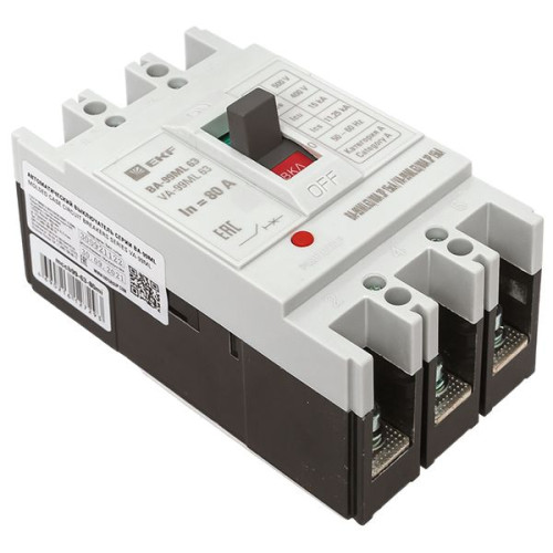 ВА-99МL 63/80А 3P 15кА EKF Basic ВА-99МL 63/80А 3P 15кА EKF Basic