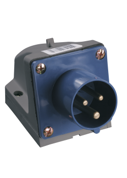 Вилка стационарная ССИ-513 2P+PE 16А 200-250В IP44 IEK
