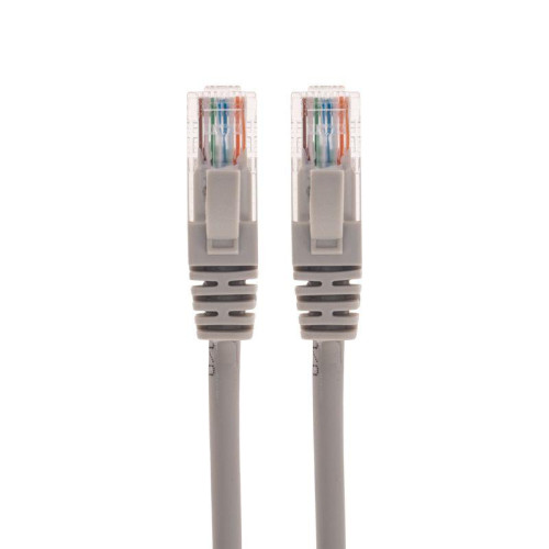 Патч-корд U/UTP CAT 5e RJ45-RJ45 26AWG LSZH сер. 1м Rexant 02-0100-1 Патч-корд U/UTP CAT 5e RJ45-RJ45 26AWG LSZH сер. 1м Rexant 02-0100-1