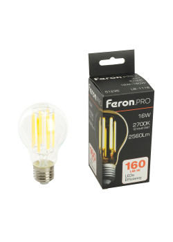 Лампа светодиодная Feron.PRO LB-1116 Шар E27 2560LM 16W 175-265V 2700K