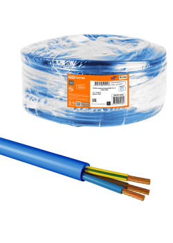 Кабель водопогружной КВВ  3х1,5 (100м) TDM