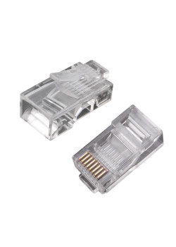 Разъем RJ45 8P8C кат.5E UTP (уп.100шт) PROCONNECT 05-1021-3