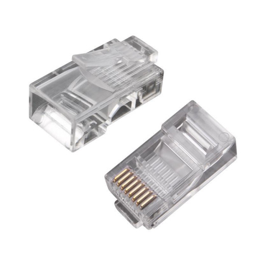 Разъем RJ45 8P8C кат.5E UTP (уп.100шт) PROCONNECT 05-1021-3 Разъем RJ45 8P8C кат.5E UTP (уп.100шт) PROCONNECT 05-1021-3