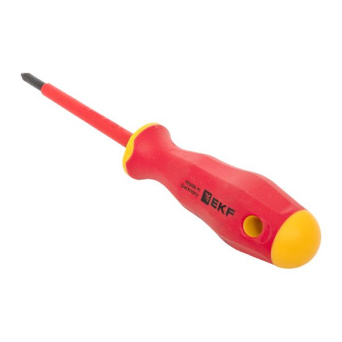 Отвертка Professional PH-FL1x80 мм VDE 1000В EKF Отвертка Professional PH-FL1x80 мм VDE 1000В EKF