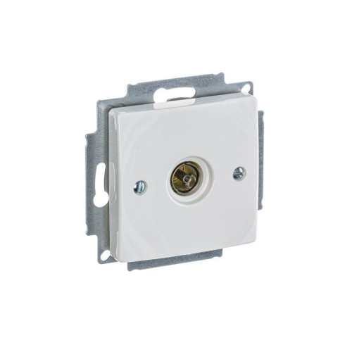 Розетка телевизионная одиночная TV Basic механизм альп. бел. ABB 2CKA001724A4276 Розетка телевизионная одиночная TV Basic механизм альп. бел. ABB 2CKA001724A4276