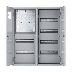 Корп. мет. учет нав 2-двер 680х585х160 3-фазн 72 мод IP31 ЩРУН-3/72