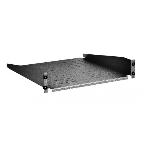 Полка консольная 2U, глубина 400мм, для 19