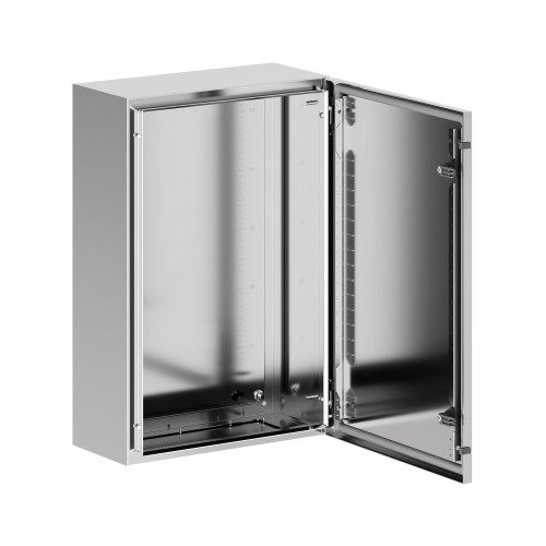 Корпус навесной STH с М/П из нержавеющей cтали AISI304 ВxШxГ 600x400x200 мм, с фланцем, IP66 Корпус навесной STH с М/П из нержавеющей cтали AISI304 ВxШxГ 600x400x200 мм, с фланцем, IP66