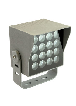 Светодиодный светильник ландшафтно-архитектурный Feron LL-897  AC220-240 25W синий IP66 квадрат