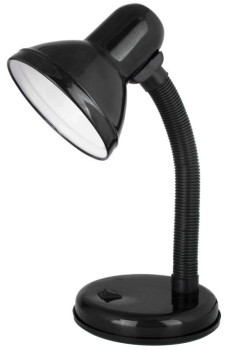 Светильник UF-301P С02 настол. 230В 60Вт черн. Ultraflash 12368