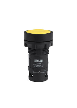 Кнопка OptiSignal Compact D22 C7-P-520 желтая 2НО XB7NA53