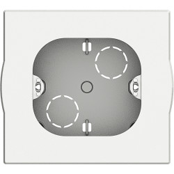 LivingLight Коробка для настенного монтажа, размер 2 модуля