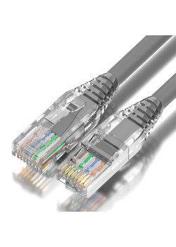 Greenconnect RJ45(m) - RJ45(m) Cat. 5e UTP  01.5м серый