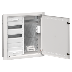 TITAN 5 Корпус комбинированный ЩРв-36 (2х36) 630х625х130мм IP30 белый IEK