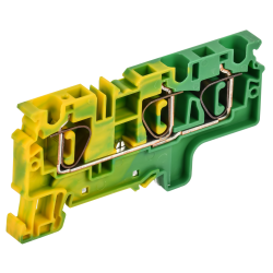 ARMAFIX Клемма пружинная CX6-3 PE 6мм2 трехконтактная заземляющая IEK