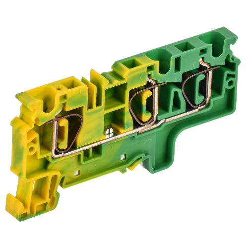 ARMAFIX Клемма пружинная CX6-3 PE 6мм2 трехконтактная заземляющая IEK
