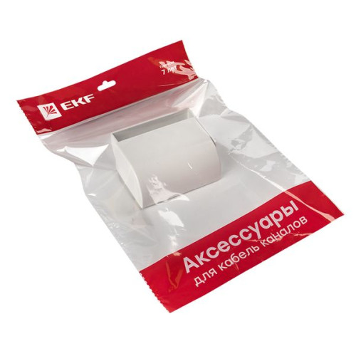 Заглушка (100x40) (2 шт) белая EKF-Plast Заглушка (100x40) (2 шт) белая EKF-Plast