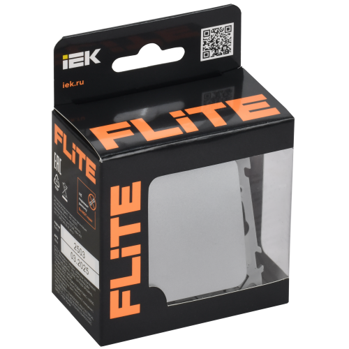 FLITE Подсветка встраиваемая 4000К ПЛ20-ФлА алюминий IEK