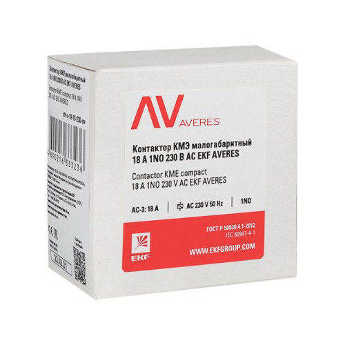 КМЭ 22А 1NC 400В АС EKF AVERES