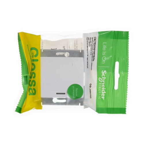 GLOSSA 1-клавишный ПЕРЕКЛЮЧАТЕЛЬ с подсветкой, сх.6а, 10АХ, механизм, БЕЛЫЙ GLOSSA 1-клавишный ПЕРЕКЛЮЧАТЕЛЬ с подсветкой, сх.6а, 10АХ, механизм, БЕЛЫЙ