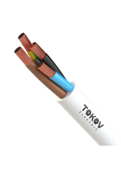 Провод TOKOV ELECTRIC ПВС 4х1.5(3х1.5+1х1.5) 380В Б (уп.100м) 1945527