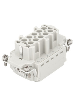 Розетка OptiLink HDC-HE-10-16-FQ-(0,14-2,5)-500V