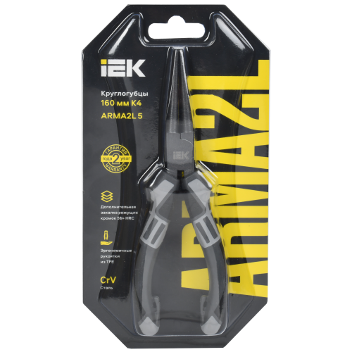 ARMATOOL Круглогубцы 160мм K4 IEK ARMATOOL Круглогубцы 160мм K4 IEK