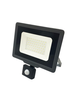Прожектор светодиодный PFL-C3 SENSOR 20Вт 6500К IP65 закален. прозр. стекло JazzWay 5026926A