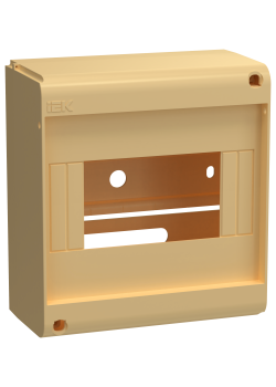 UNION Mini Корпус пластиковый КМПн-6 IP20 без двери сосна IEK