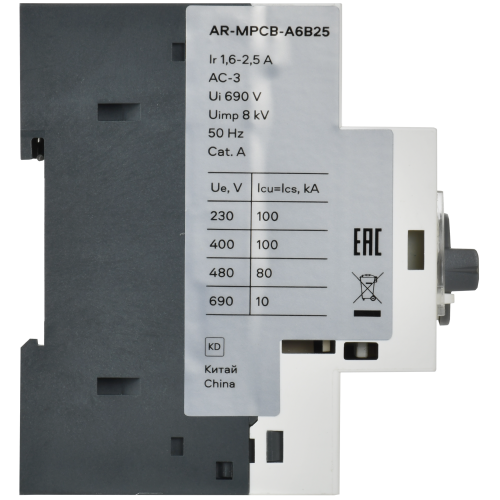 ARMAT Автоматический выключатель защиты двигателя A6 GV2P 1,6-2,5А IEK