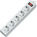 Defender ES 3 White (3 м, 5 розеток) Defender ES 3 White (3 м, 5 розеток)