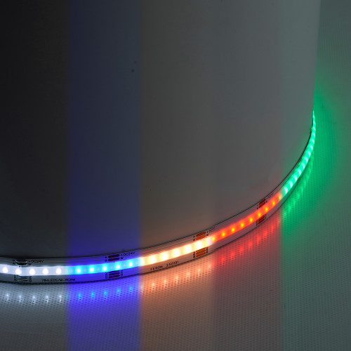 Лента светодиодная  784SMD(2110)/ 19Вт/м 24V 5000*12*2.3мм RGB+6000К, IP20, LS537 FERON