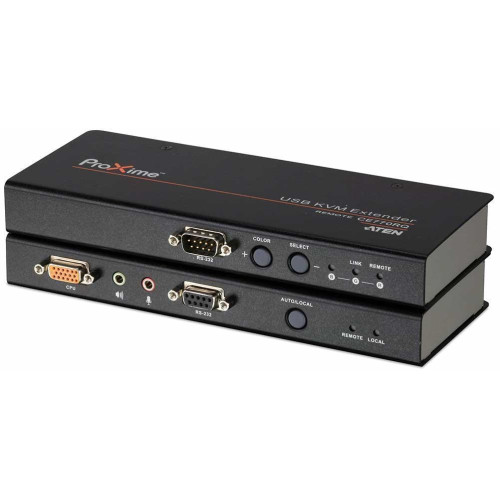 Удлинитель консоли (клав./мышь USB+мон.+аудио+RS232) на 200м/ USB KVM EXTENDER W/1.8M W/230V ADP Удлинитель консоли (клав./мышь USB+мон.+аудио+RS232) на 200м/ USB KVM EXTENDER W/1.8M W/230V ADP