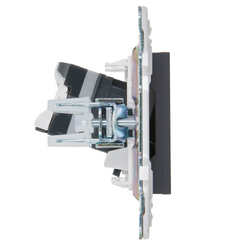 SKANDY Розетка компьютерная RJ45 кат.5E SK-K01T титан IEK SKANDY Розетка компьютерная RJ45 кат.5E SK-K01T титан IEK