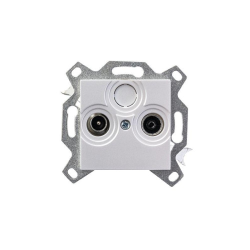 Розетка телевизионная проходная TV/R Levit 7дБ жемчуж. ABB 2CHH083607A6068 Розетка телевизионная проходная TV/R Levit 7дБ жемчуж. ABB 2CHH083607A6068