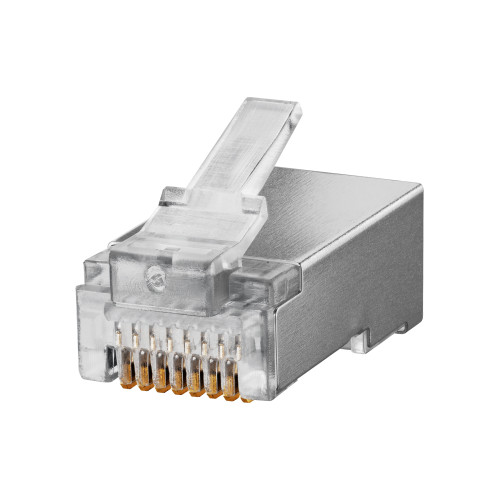 Разъем RJ-45 FTP для кабеля кат. 6, 8P8C в блистере (10шт) TDM