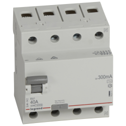 RX3 ВДТ 300мА 40А 4П AC LEGRAND